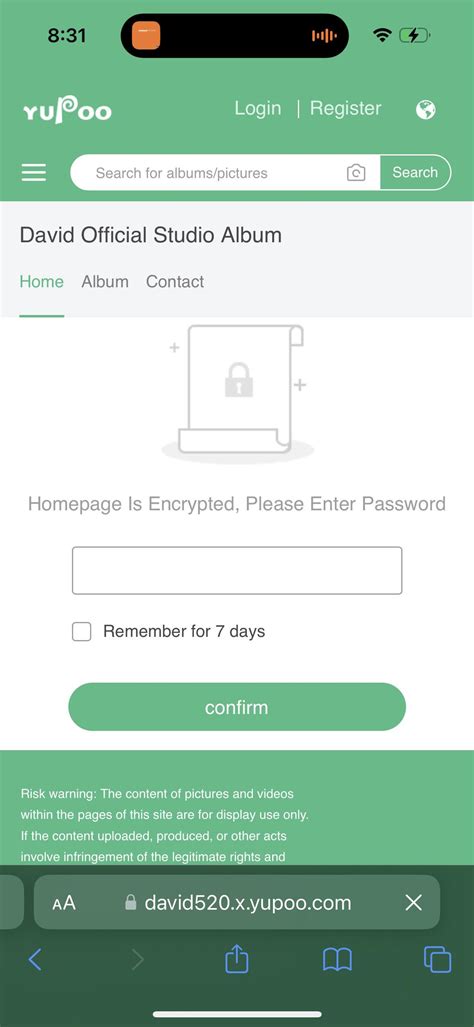 yupoo pass authentication